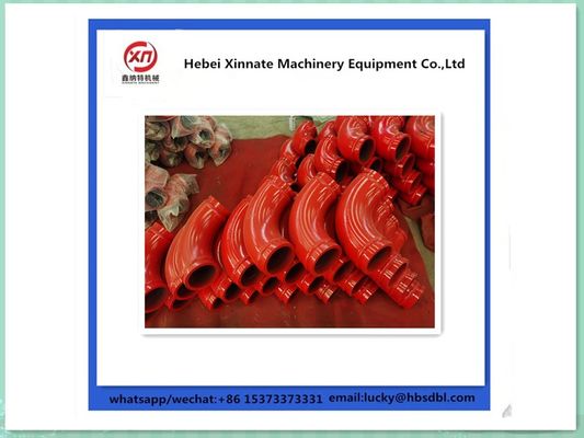 Double Wall Concrete Elbow Casting Steel ST52 DN125
