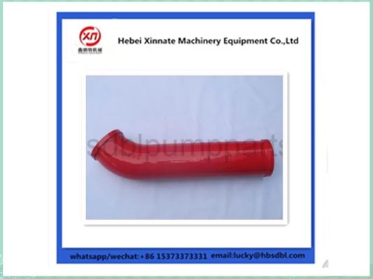 65mn And Alloy Steel Concrete Pump Elbow With Straight Pipe