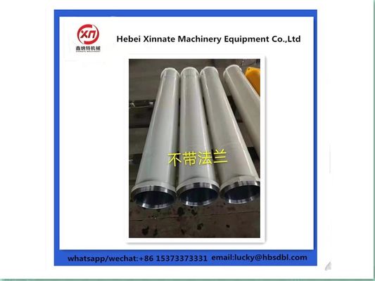 DN200 X 2100mm Concrete Pump Accessory Concrete Pump Delivery Cylinder Wear Resistant Putzmeister