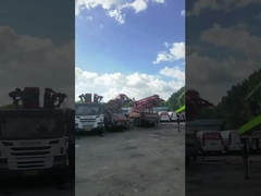 کامیون پمپ بتن مورد استفاده